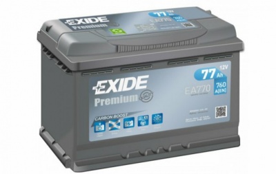 Аккумулятор автомобильный Exide Premium 77a