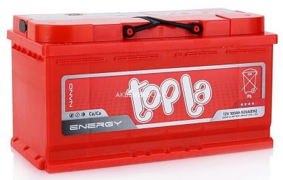 Аккумулятор автомобильный Topla Energy 100a