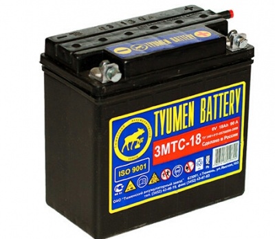 Аккумуляторная батарея Тюмень 3мтс-18