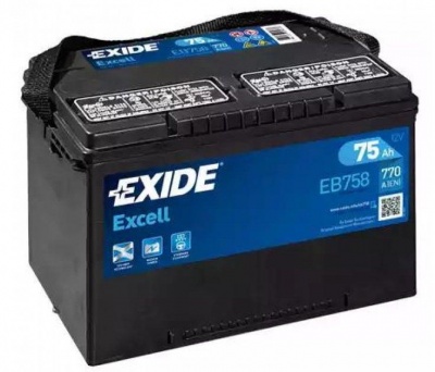 Аккумулятор Exide EB 758