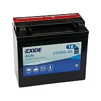 Аккумуляторная батарея Exide ETX20HL-BS